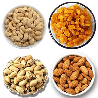 (4KG - 1Kg*4) Dry Fruits Combo Pack of 4